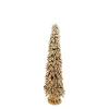 Best Christmas Forever TREE ALPINE 22″ W/ GOLD BEAD GLITTER