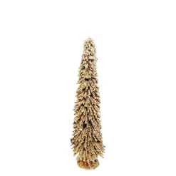 Best Christmas Forever TREE ALPINE 22″ W/ GOLD BEAD GLITTER
