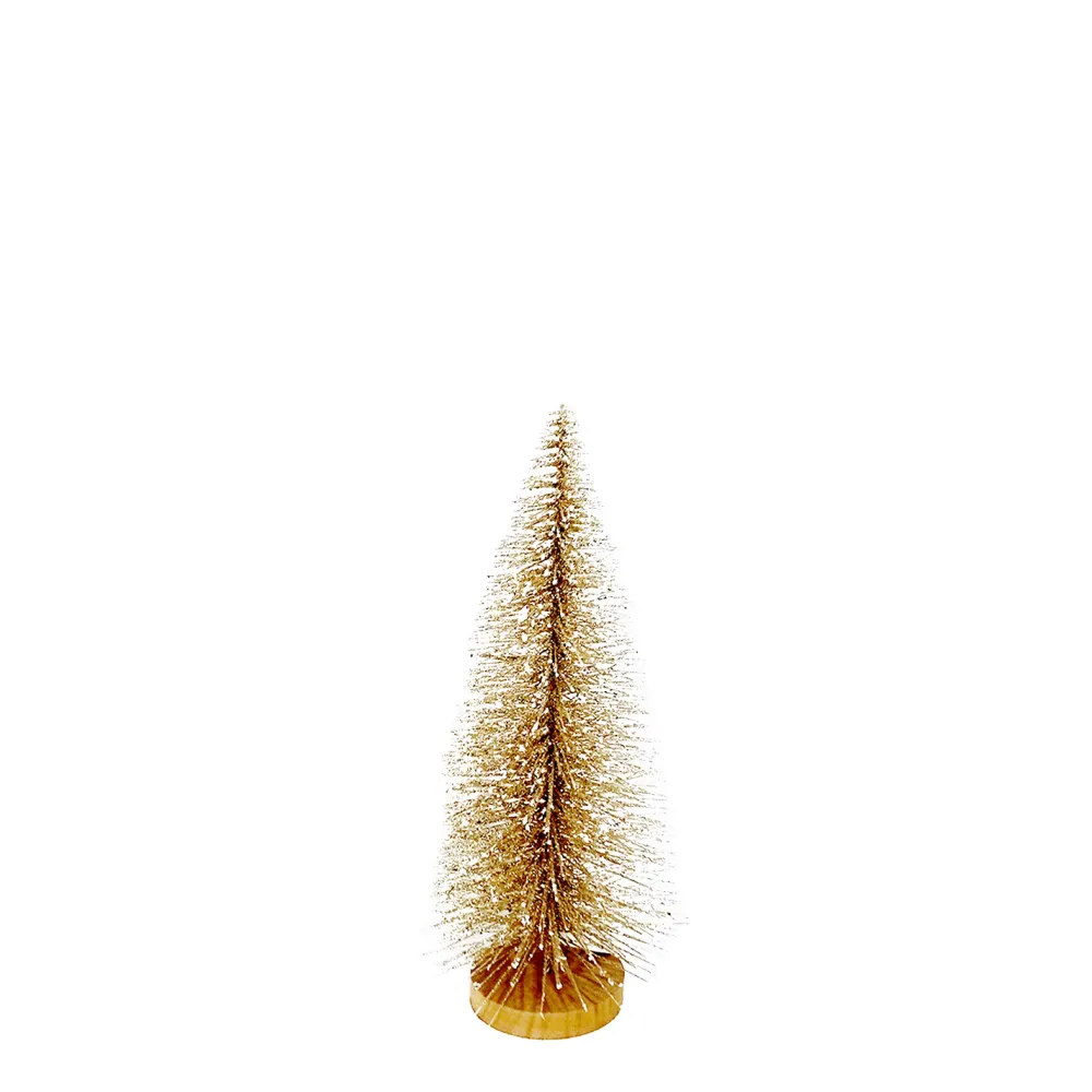 Sale Christmas Forever TREE BOTTLE BRUSH CHAMP GLTR. 16″ W/ SNOW TIP