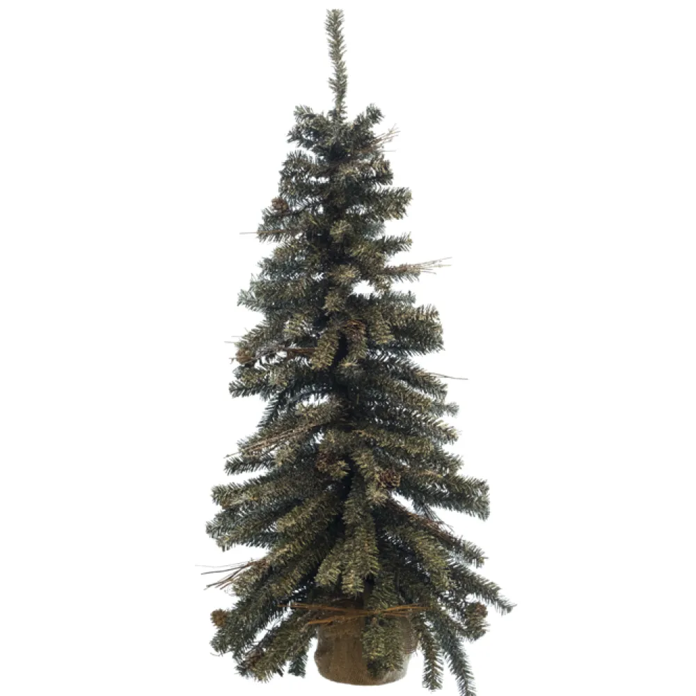 Online Christmas Forever TREE FROSTED ALPINE 3′ 191T W/ PINE CONES