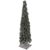 Online Christmas Forever TREE MINI LEAVES FROSTED 12″ W/ METAL BASE