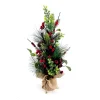 Christmas Forever TREE NAT./ BERRY MIXED 24″ W/ RED BERRIES WITH PINE AND GREENERY