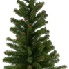Hot Christmas Forever TREE NAT. PINE 36″ /121T CDN PINE W/RED BERRY W/ BURLAP BASE
