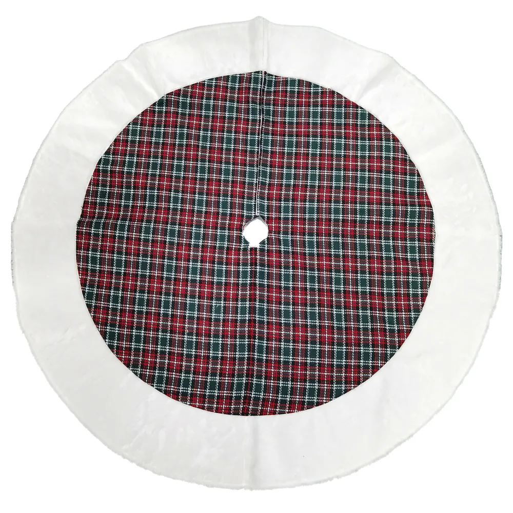 Best Christmas Forever TREE SKIRT 48″ RED/GREEN/WHITE