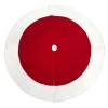New Christmas Forever TREE SKIRT 48″ RED/WHITE