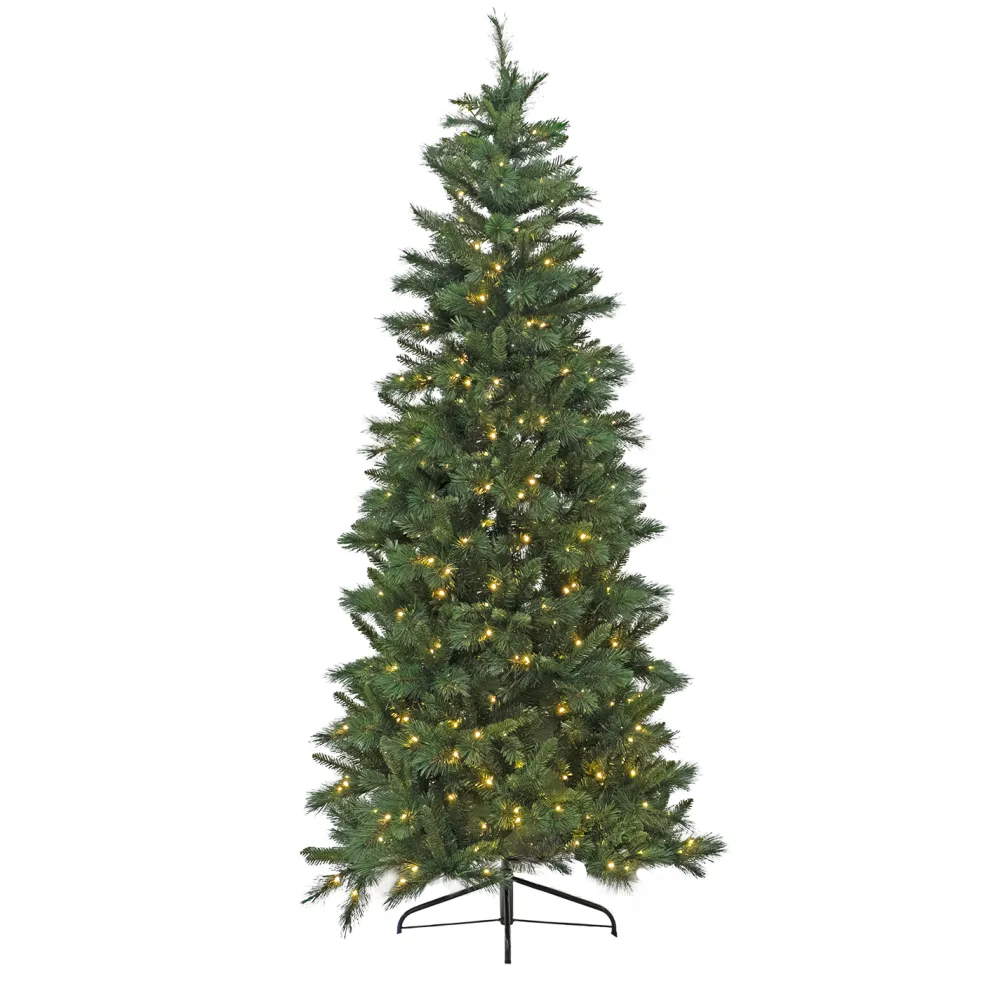 Sale Christmas Forever TREE SLIM PVC PINE 9’/1134T 510-LED WARM WHITE LIGHTS