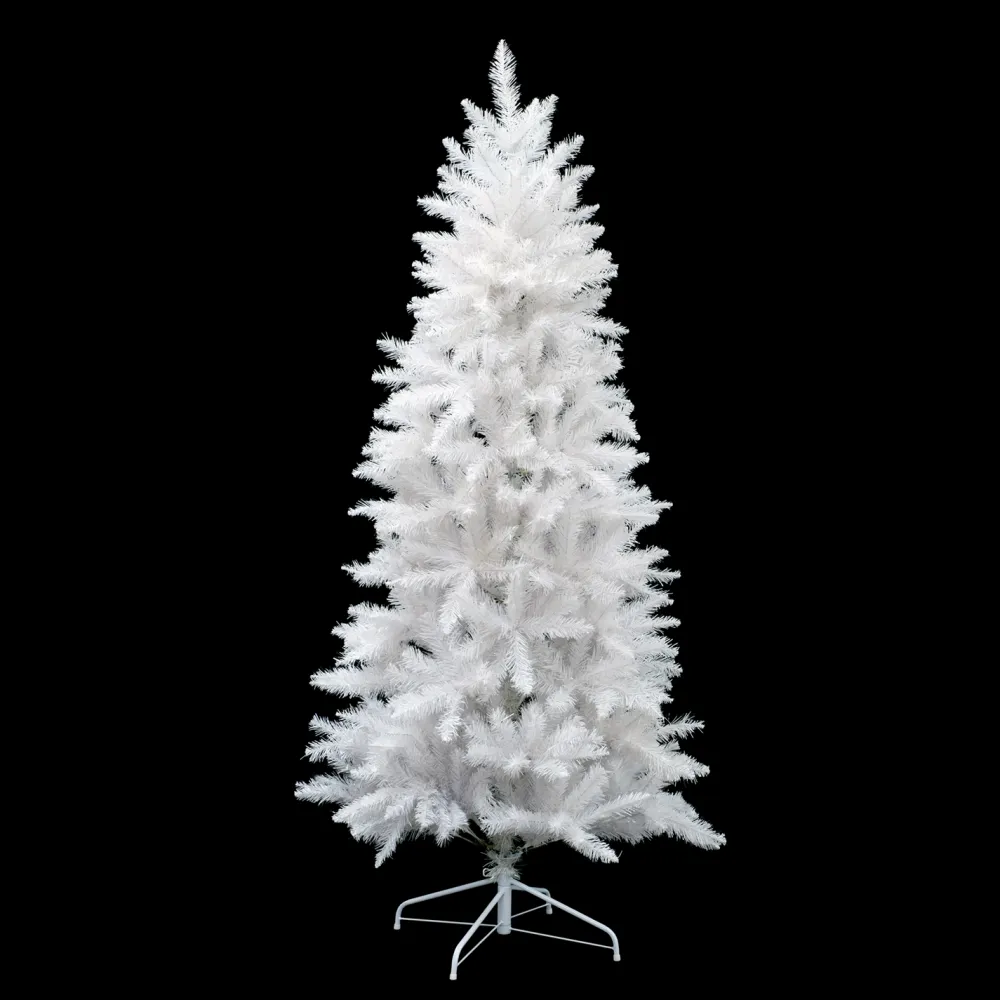 Christmas Forever TREE SLIM WHITE/CLEAR WINTER FROST 7’/720T
