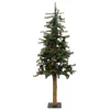 Outlet Christmas Forever TREE VIENNA ALPINE 4′ 351T W/ PINE CONES