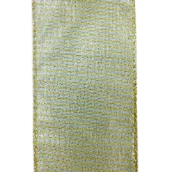 Christmas Forever WIRED RIBBON 2.5″X10 YDS GOLD/SILVER SHIMMER
