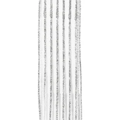 Online Christmas Forever WIRED RIBBON 2.5″X10 YDS SILVER SHEER W/ SILVER GLITTER