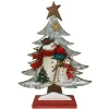 Online Christmas Forever WOODEN TREE 11″X15″ W/ SNOWMAN