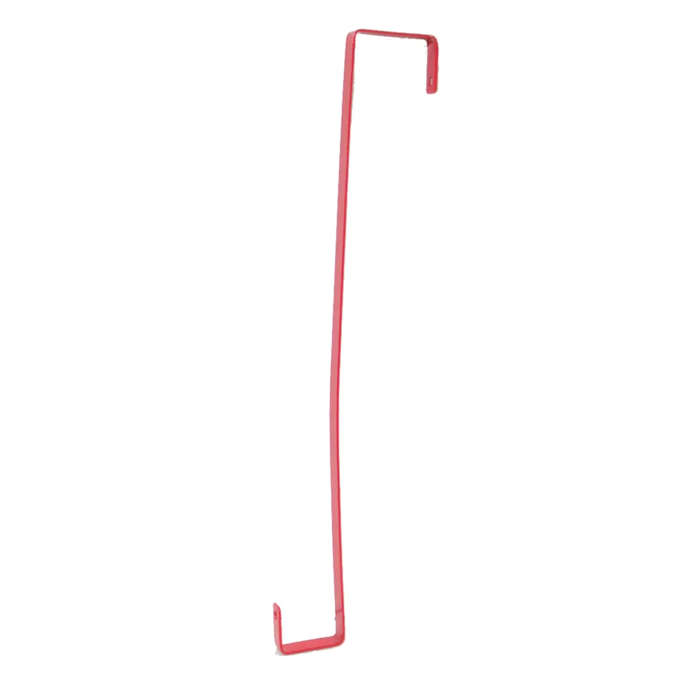 Discount Christmas Forever WREATH HANGER 14″ MATT RED