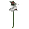 Best Christmas Forever WREATH HANGER 15.5″ METAL W/ ICE SKATES